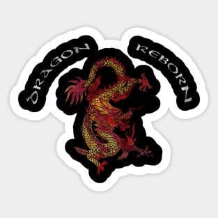 The Dragon Reborn - Wheel Of Time Sticker